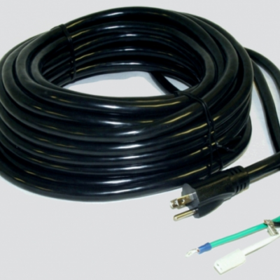 Power Cord, 14/3 50' Black