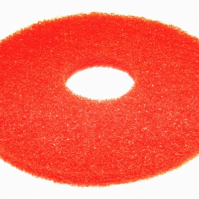Floor Pads, 13in  Red (5 Pack)