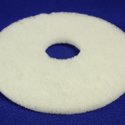 Floor Pads, 14" White (5 Pack)