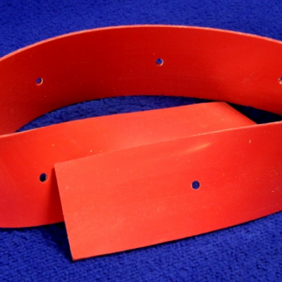 Red Squeegee Blade