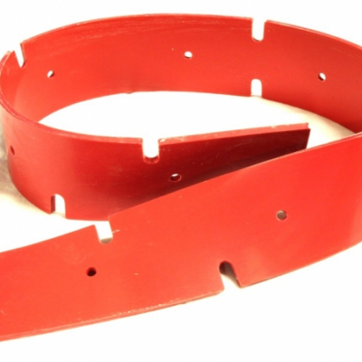 Red Squeegee Blade