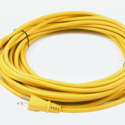Mains Cable Yellow 40Ft